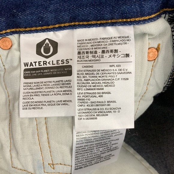 LEVI STRAUSS & CO. 501 Men’s jeans size 34x28 - Picture 8 of 8